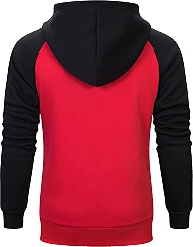 Подароци ekeеке-ДГ за мажи дуксери во боја, ладни пулвер фланели кошули со долг ракав топол џемпер хип хоп младински спортски