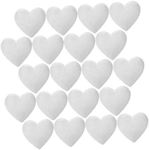 Favomoto 20pcs меурчиња праска срца народеност играчки за деца рожби украси за деца para mesa de mini занаетчиска пена срце пена срце за