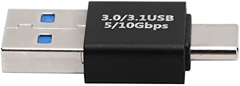 ZOPSC OTG конвертор на адаптер USB 3.0 со голема брзина машки до USBC машки OTG адаптер конвертор за поддршка на податоци за синхронизација