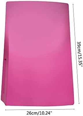 S-YUWEN CASCE COVEL COVERTENCH PLATE за конзола за игри PS5, Заштитна заштита на кожата Анти-паѓање на заштитни средства за прашина против
