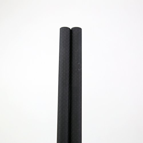 Шина 3К Ролна Завиткана 10мм Цевка од Јаглеродни Влакна 6мм х 10мм х 500мм Мат ЗА РК Квад