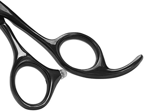 Професионални Ножици За Коса, Стилизирање На Разредување На Рамни Ножици Повеќебојна/Црна Фризерска Алатка За Сечење Коса за