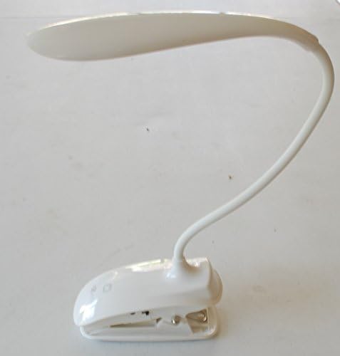 Изоум клип на LED -ламбата за LED, Gooseneck Tube Touch чувствителна LED USB -полнење со затемнување на преносни преносни лесни табели за
