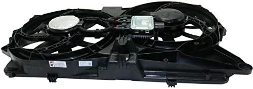SCKJ Radiator Dual Colling Fan Mostembly Компатибилен со марката за комунални услуги 2009Sport