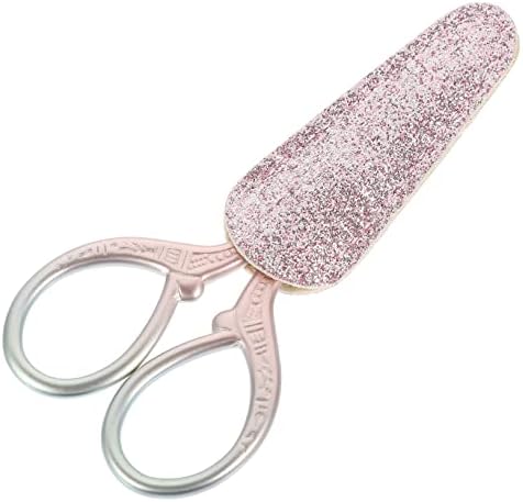 Ножици за шиење на диетаон мини алатки алатка за брада зелена алатка за трепки занаетчиска метална розова школа за училишта за студентско
