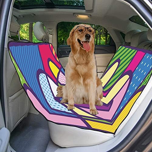 ЕНЕВОТКС Куче Седиште Покритие Прилагодено Радост Дизајн Стил Мода Креирај Печатење Автомобил Седиште Капаци За Кучиња Водоотпорен