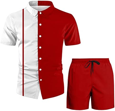 Bmisegm летни мажи костуми за мажи пролет/лето, спортски спорт, хаваи, стилот на стилот за шевови за шиење, кратки големи и високи