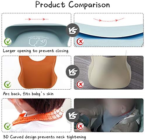 Бебиња за бебиња - Силиконски водоотпорни биб за мали деца