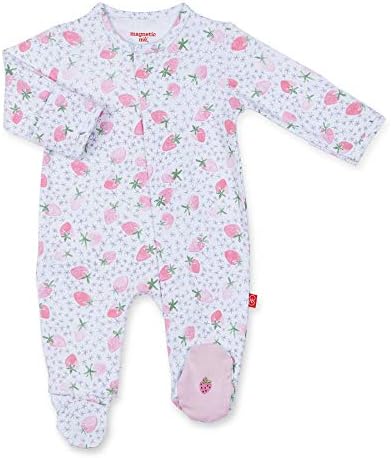 Магнетна ме подножје пижами органски памук бебе за спиење Брза магнетна прицврстувач за спиење