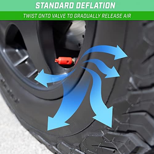 Дефлацијата на гумите GoSports и алатката за отстранување на јадрото за гуми надвор од патот и рекреативни внатрешни цевки - 8 пакувања