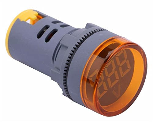 KQOO LED дисплеј Дигитален мини волтметар AC 80-500V мерач на напон мерач на мерач на волт-монитор Светлосен панел
