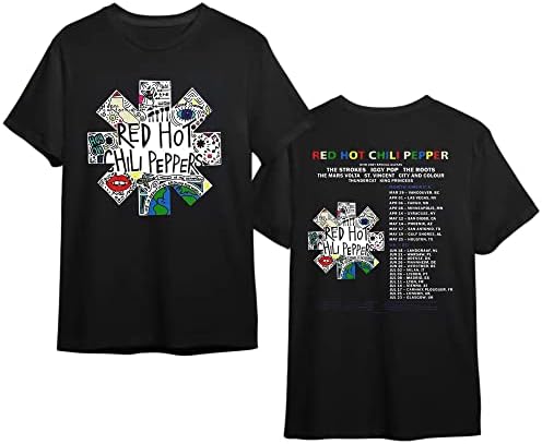 Red Hot Tshirt Chi =%Li Pep =%PERS TOUR 2023, Турн концерт 2023 Графички подарок за фанови