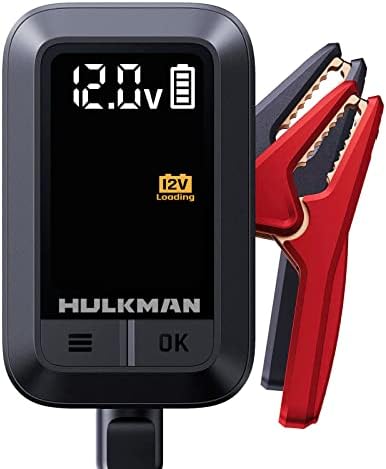 Hulkman Sigma 1 Car Battery Charger, 1A 6V/12V Automatic Smart Trickle Charger, одржувач на батерии и Desulfator со интелигентен интерфејс