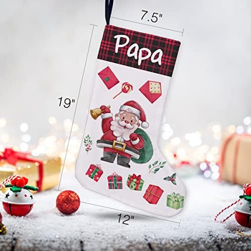 Божиќно порибување на Гаикак Папа, Божиќно порибување на Дедо Мраз за Божиќни божици за Божиќ, кои висат чорапи за затворски украси за