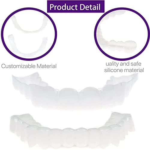 Лажни заби ， опфаќа несовршени заби ， прилагодливи привремени лажни заби, заби ја подобруваат насмевката, фурнири протези за мажи и жени
