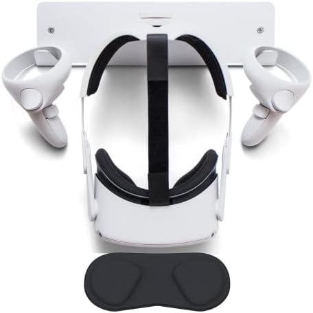 Julhovr Metal VR слушалки wallидови за складирање на куки и VR леќи за потрага 2, Quest, Rift S, HP Reverb G2, HTC Vive, Vive
