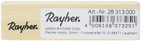 Rayher W. Stamp Christliche Einladung, 4x12cm, 1,2 x 0,4 x 0,25 cm, мулти-боја