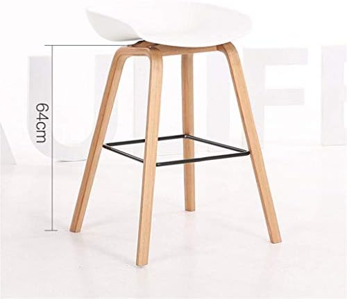 Креативна едноставност Едноставна атмосфера бар столче, бар столче Едноставно високо столче дрво заграда ковано железо педал кафе