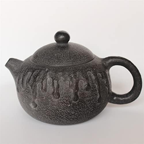 Uxzdx чајник рачно изработен креативен камен сад чај инфузер филтер олонг цветни вода тенџере постави етикета за етикета