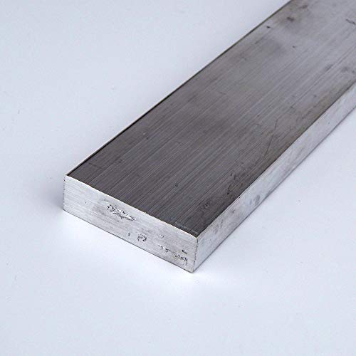 6061 Алуминиумска правоаголна лента, неоткриена завршница, екструдиран, T6511 темперамент, ASTM B221, 1/8 Дебелина, 1-1/2 Ширина, 72