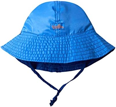 УВ Скинц БЕБЕ МОМЧИЊА' UPF 50+ Реверзибилна Капа За Сонце-Капи За Блокирање На Сонце за Доенчиња