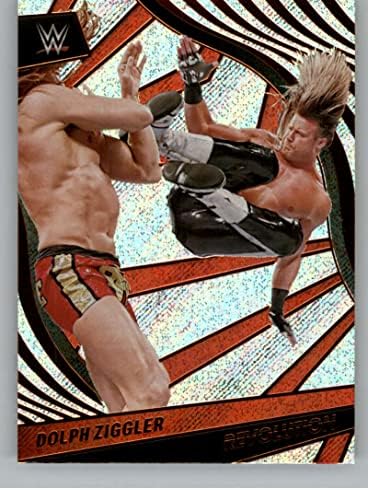 2022 Панини Револуција WWE 56 Долф Зиглер сурова картичка за тргување со борење