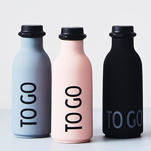 Дизајн букви за да одите шише со вода 17 мл | Гроздобер шише за пиење нераскинливо | Истекување на шише со шише со контејнер со млеко, БПА/БПС