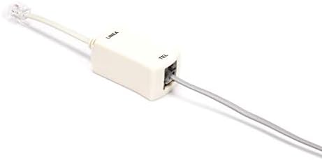Жицата Cimple Co 2, 1 линија DSL филтер - За отстранување на бучава и други проблеми од телефонските линии поврзани со DSL