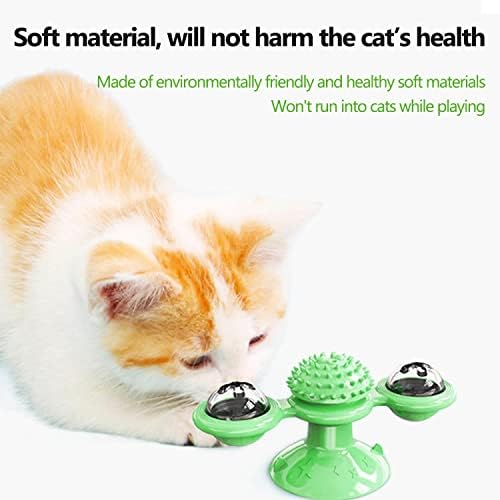 Играчки за мачки за мачки Bawaqaf, играчка за ветерници за мачки, интерактивни играчки за мачки играчки за масажа, миленичиња играчки
