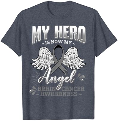 Мојот херој сега е моја маица за карцином на мозокот на ангелот