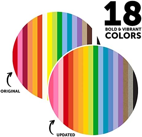 Училишен паметен хартија Едигер ножици, 6-1/2 x 2-1/2 инчи, разновидни бои, сет од 24 & neenah Креативна колекција Класика Специјалност