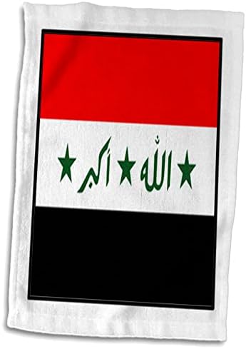 Копчиња за светско знаме на 3Drose Florene - Фотографија на копчето за знаме на Ирак - крпи