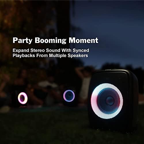 Doss Soundbox Pro безжичен Bluetooth звучник на звучникот на Bluetooth Bluetooth - црно