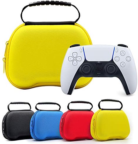 Случај за носење на патувања Какума за контролор PS5, тврда заштитена торба за складирање на куќи за PlayStation 5 DualSense безжичен