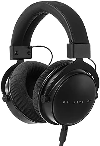 MassDrop X Beyerdynamic DT 177X одете на слушалки со затворен грб на уво, 32 оми, одвојлив кабел, заменливи влошки за ушите