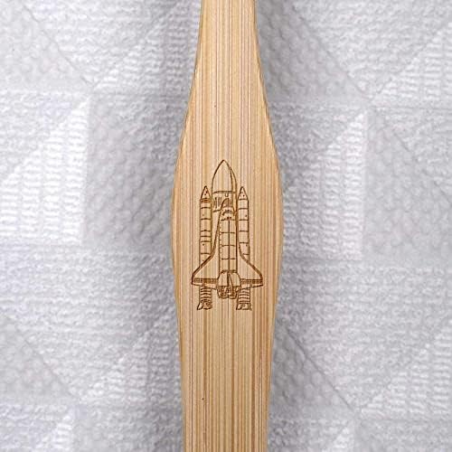 Четка за заби од бамбус „вселенски шатл“ на Азеда