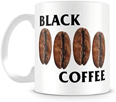 Памучно култно црно кафе знаме 11oz керамичко кафе