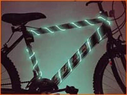 Tdltek 10 пакет El Wire Neon Lights за Ноќта на вештерките, човекот што гори, забава, декорација
