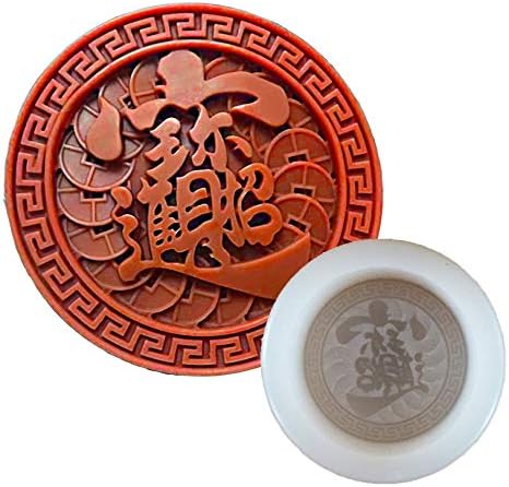 Оригинална деликатна деликатна уметност кинески лик, одделение за храна, силиконски сапун занает занает DIY рачно изработен восок сапун со