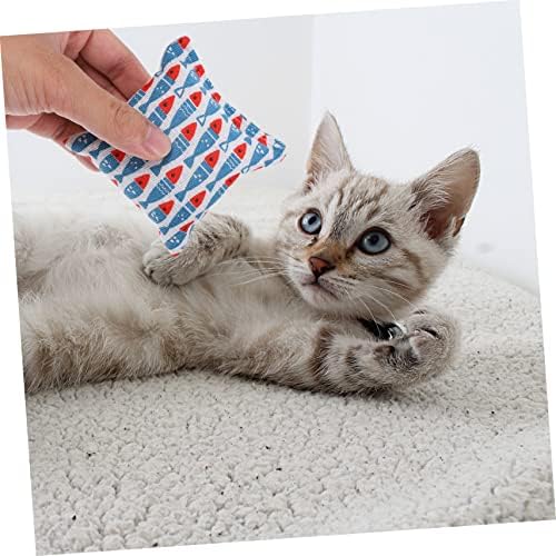 Ipetboom 8 парчиња мелење за заби автомобили мачки мачки мачки играат моларни играчки за џвакање отпорни на чистење миленичиња миленичиња