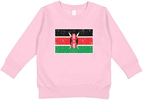 Земја на знамето на Амдеско Кенија, кениско дете, маичка