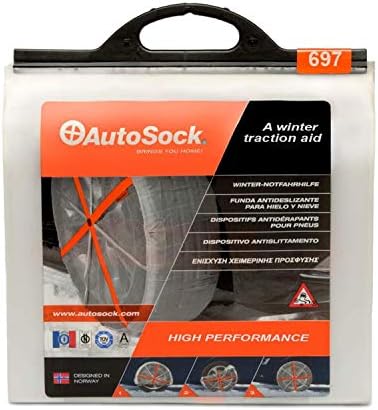 Autosock 697 Снежни чорапи за автомобил, SUV и пикап - Подобра алтернатива за синџири на гуми