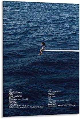 SZA SOS албум насловна музика постер за пласман и wallидна уметност виси декор за модерни постери за семејни коридори 12x18inch