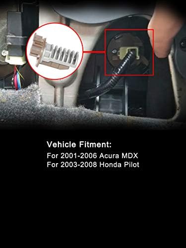 AC заден вентилатор на моторниот транзистор на транзистор за Honda Pilot 2003-2008 Acura MDX 2001-2006 Дел 79330-S3V-A51 79330S3VA51