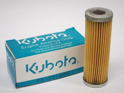 Нов филтер за гориво OEM Kubota 15231-43560 за G4200 G5200 G6200 B1550 B1550HST B20