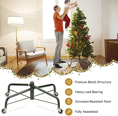 Beinme Tree S за Божиќ, Метална елка за вештачки дрвја, исправено дрво, градини, домови | Алатки за украсување на дрво за забави за исправени дрвја