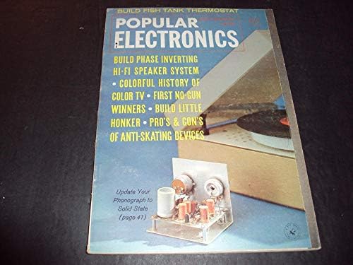 Популарна Електроника Септември 1966 Шарена Историја НА ТЕЛЕВИЗИЈА ВО Боја