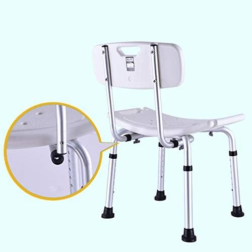 Дитудо туш стол Безбедност за бања за туширање столче клупа за бања со оневозможено прилагодување на столот за бања