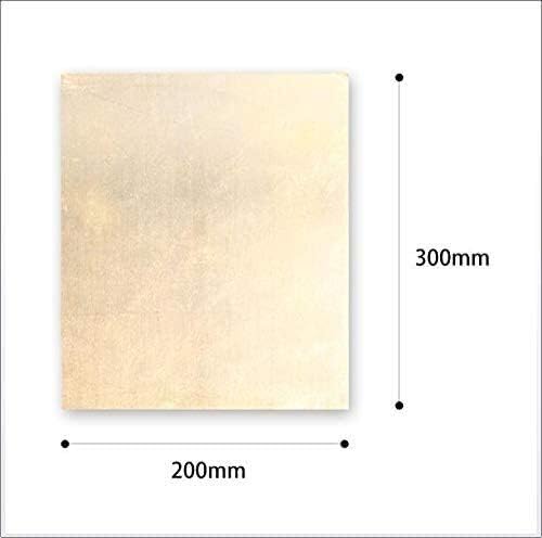 Nianxinn метал тенок лист фолија плоча бакарна метална плоча со фолија 2,5 mmx200 x 300 mm исечени чаршафи со бакарни метални плочи