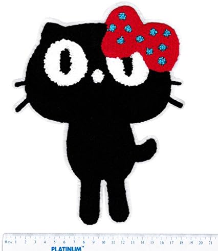 Xxl Екстра голема симпатична слатка мачка со мачки мачки 23 см - значка - закрпи - girly - јакна - худи - девојки - Апликација